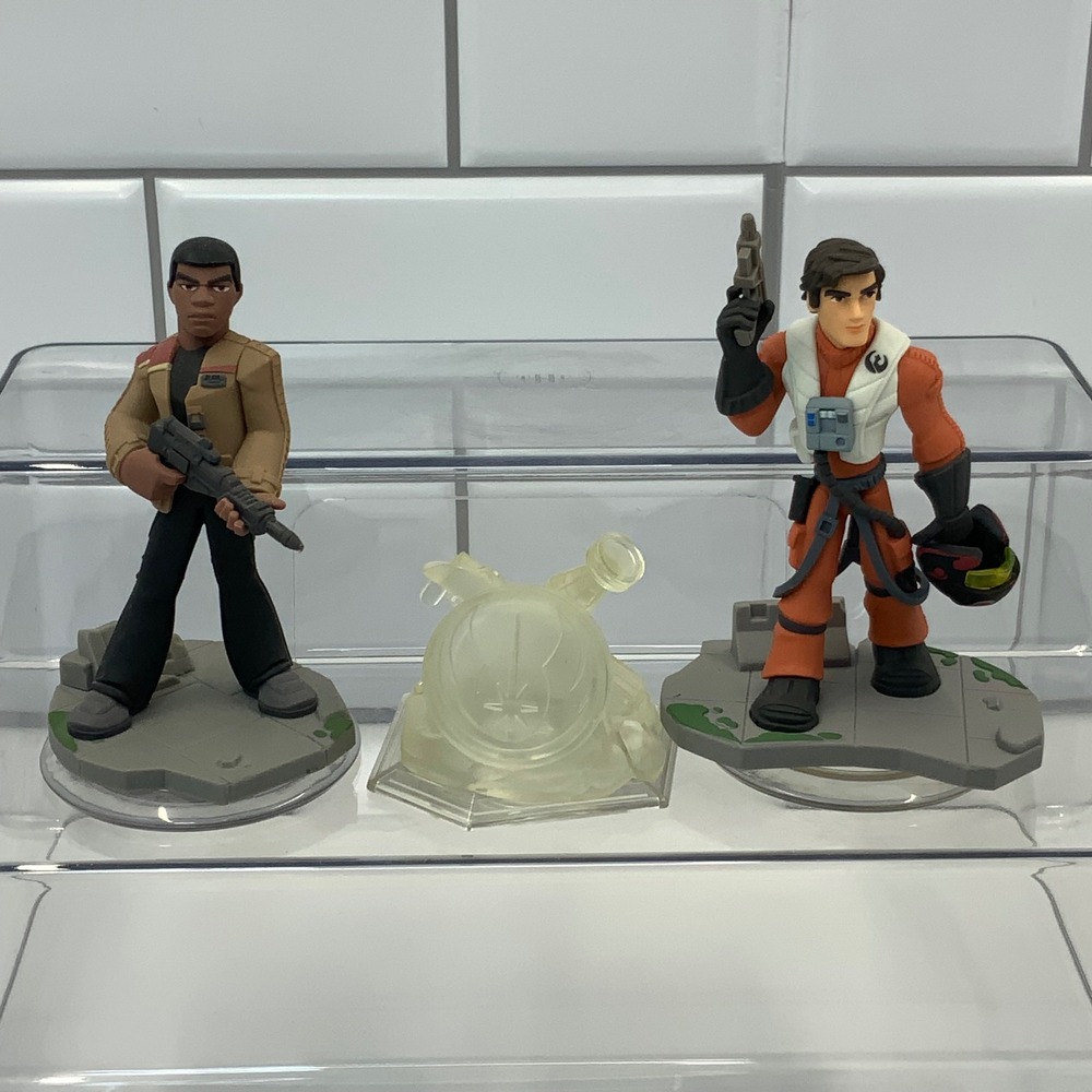 Disney Infinity 3.0 Starβ Wars Force Awakens Finn Poe Dameron Figures Set